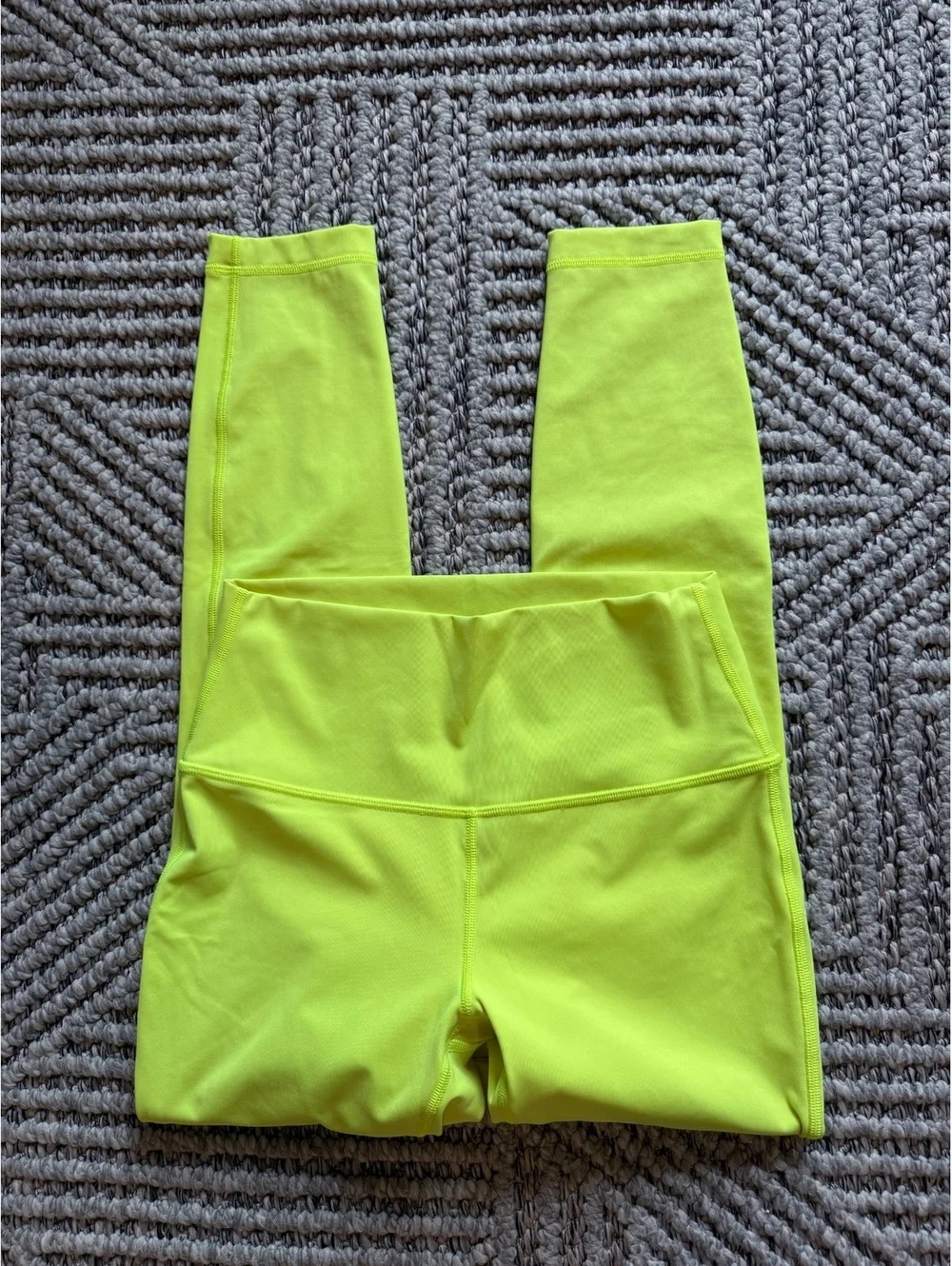 Lululemon bright yellow align leggings+blue Lululemon High-Rise leggings Size 6